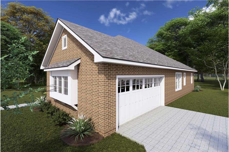 Right Side View of this 4-Bedroom,1682 Sq Ft Plan -178-1314