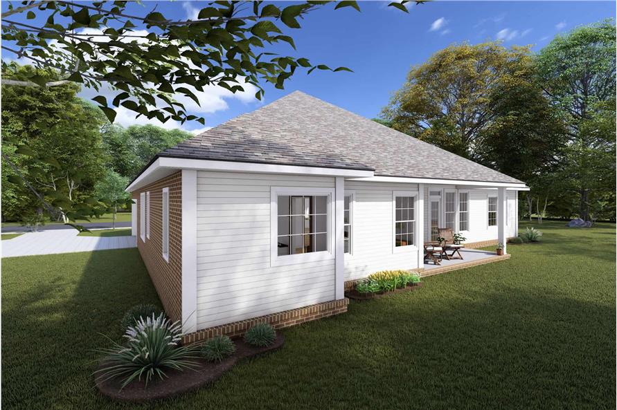 Left Side View of this 4-Bedroom,1682 Sq Ft Plan -178-1314