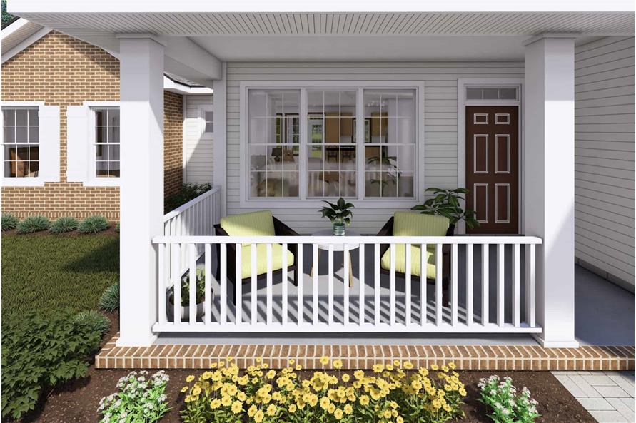 Porch of this 4-Bedroom,1682 Sq Ft Plan -178-1314