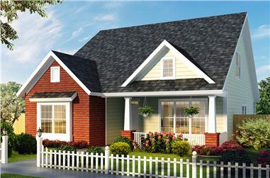 3-Bedroom, 1986 Sq Ft Craftsman House Plan - 178-1328 - Front Exterior