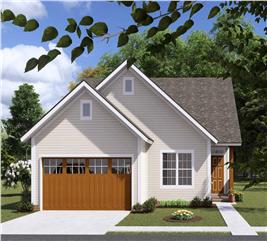 3 Bedrm, 1288 Sq Ft Craftsman House Plan #178-1360