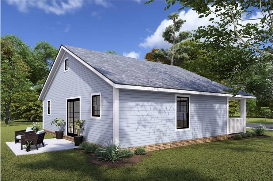 Cottage Floor Plan - 2 Bedrms, 2 Baths - 997 Sq Ft - #178-1423