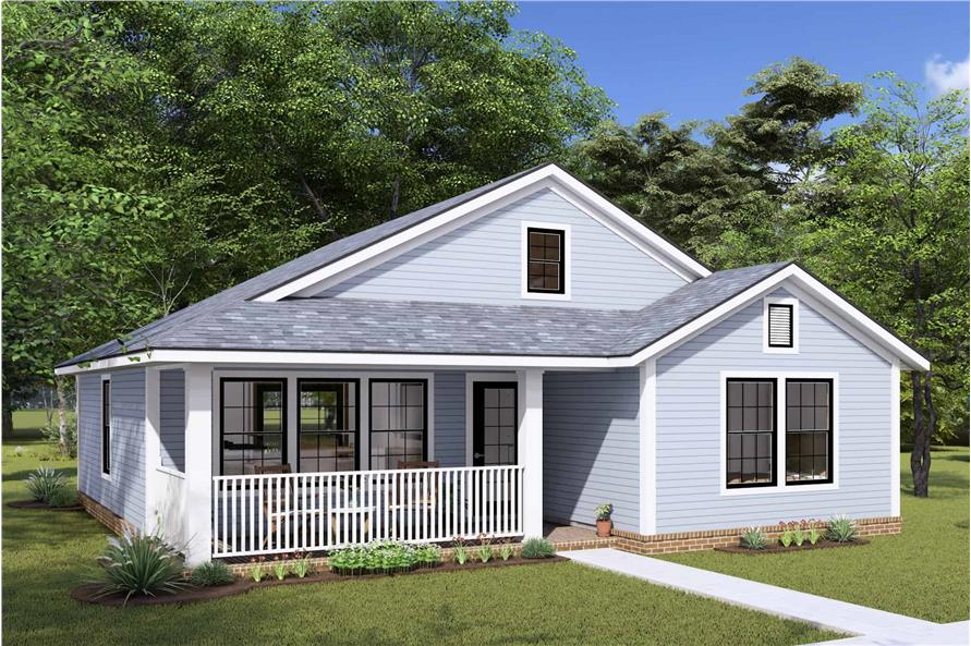 Cottage Floor Plan - 2 Bedrms, 2 Baths - 997 Sq Ft - #178-1423