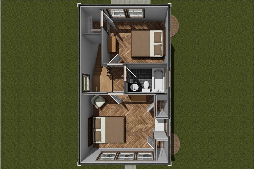 Home Other Image of this 2-Bedroom,896 Sq Ft Plan -178-1424