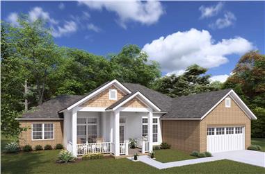 Traditional House Plan - 4 Bedrms, 2 Baths - 1636 Sq Ft - #178-1429