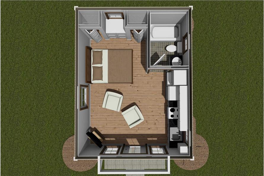 Home Other Image of this 1-Bedroom,292 Sq Ft Plan -178-1434