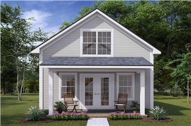 Cottage Home Plan - 1 Bedrms, 1 Baths - 730 Sq Ft - #178-1435