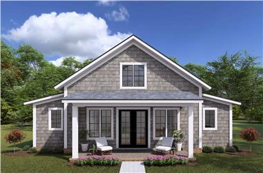 Cottage Floor Plan - 2 Bedrms, 2 Baths - 1049 Sq Ft - #178-1436