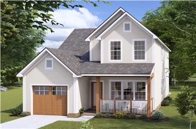 Cottage Home Plan - 4 Bedrms, 2.5 Baths - 2020 Sq Ft - #178-1440