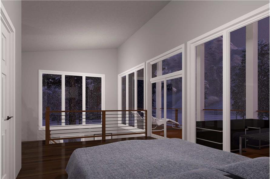 Master Bedroom of this 3-Bedroom,1562 Sq Ft Plan -178-1443