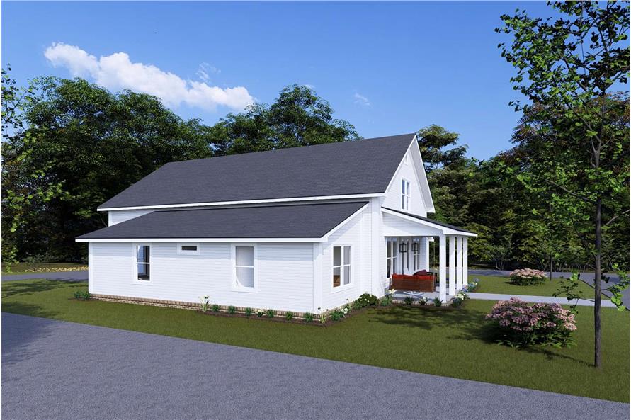 Left Side View of this 4-Bedroom,2228 Sq Ft Plan -178-1446