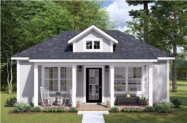 Cottage Home Plan - 1 Bedrms, 1 Baths - 476 Sq Ft - #178-1447