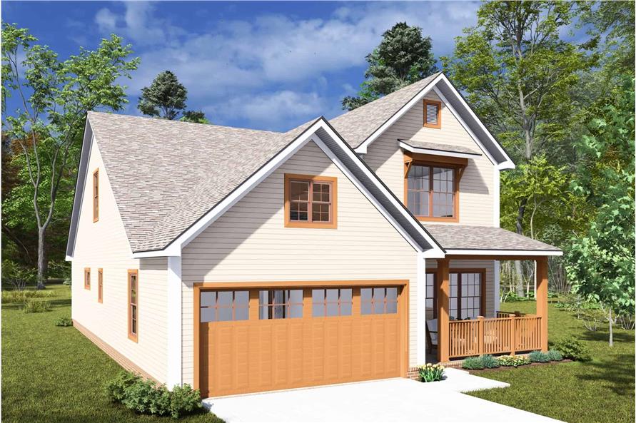 Side View of this 3-Bedroom,1994 Sq Ft Plan -178-1460