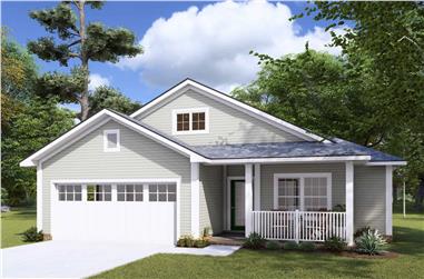 Cottage Home Plan - 3 Bedrms, 2 Baths - 1521 Sq Ft - #178-1462