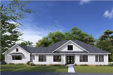 Farmhouse House Plan - 3 Bedrms, 2 Baths - 1938 Sq Ft - #178-1463