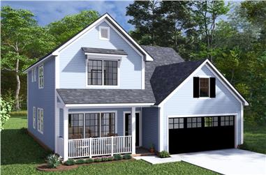 Cottage Home Plan - 4 Bedrms, 3.5 Baths - 2305 Sq Ft - #178-1469