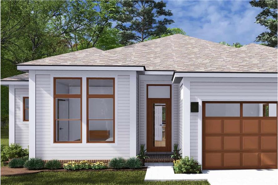 Front Door of this 4-Bedroom,1592 Sq Ft Plan -178-1470