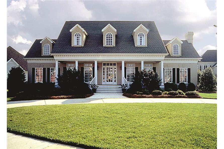 Classic Southern Plantation Style Home Plan 3338 Sq Ft Decor