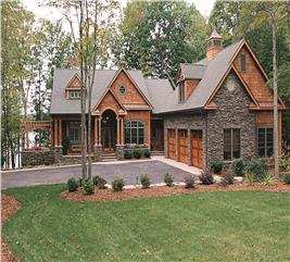 Country Craftsman Home Plan - 4 Bed, 4304 Sq Ft - #180-1020