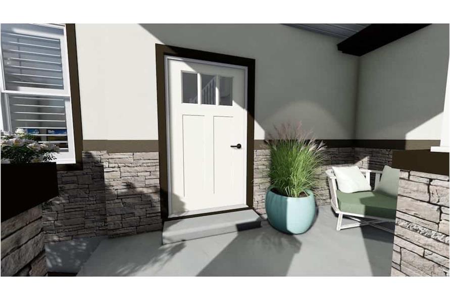 Front Door of this 3-Bedroom,2176 Sq Ft Plan -2176