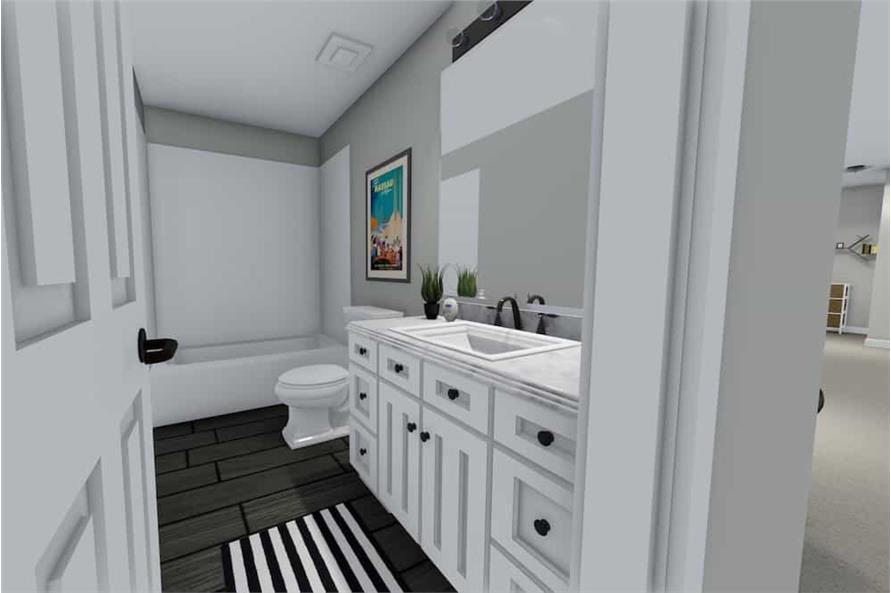 Bathroom of this 3-Bedroom,2176 Sq Ft Plan -2176