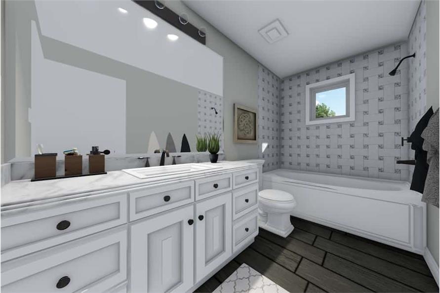 Bathroom of this 3-Bedroom,2176 Sq Ft Plan -2176