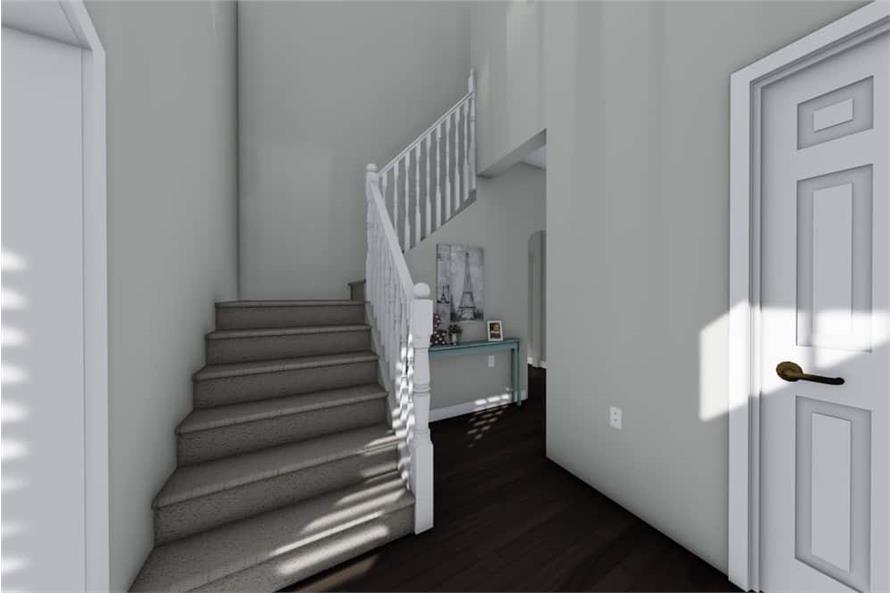 Entry Hall: Staircase of this 3-Bedroom,2176 Sq Ft Plan -2176