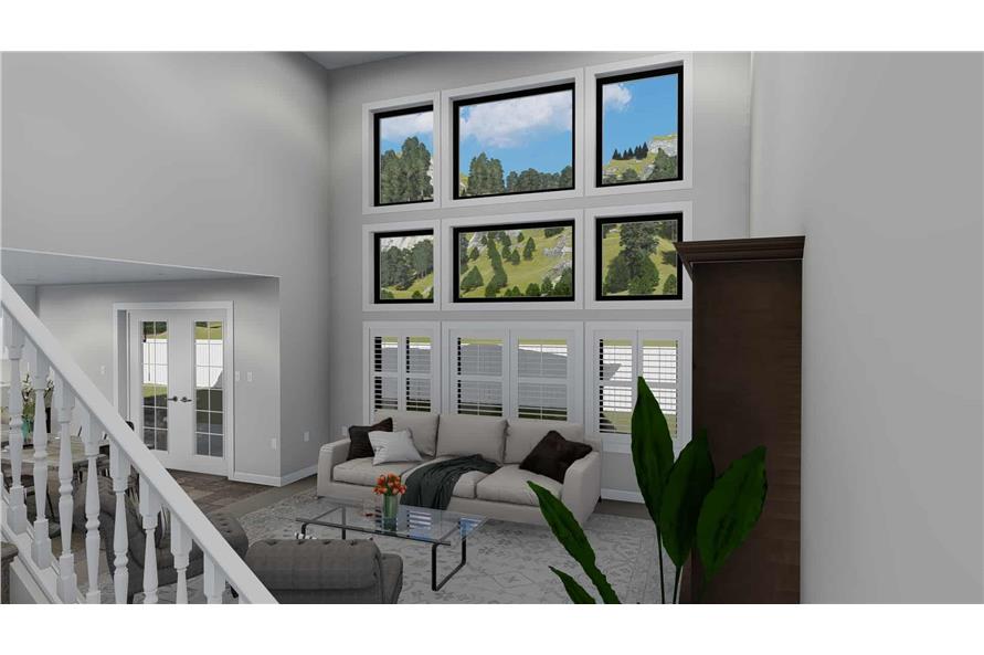 Family Room of this 6-Bedroom, 2591 Sq Ft Plan - 187-1139