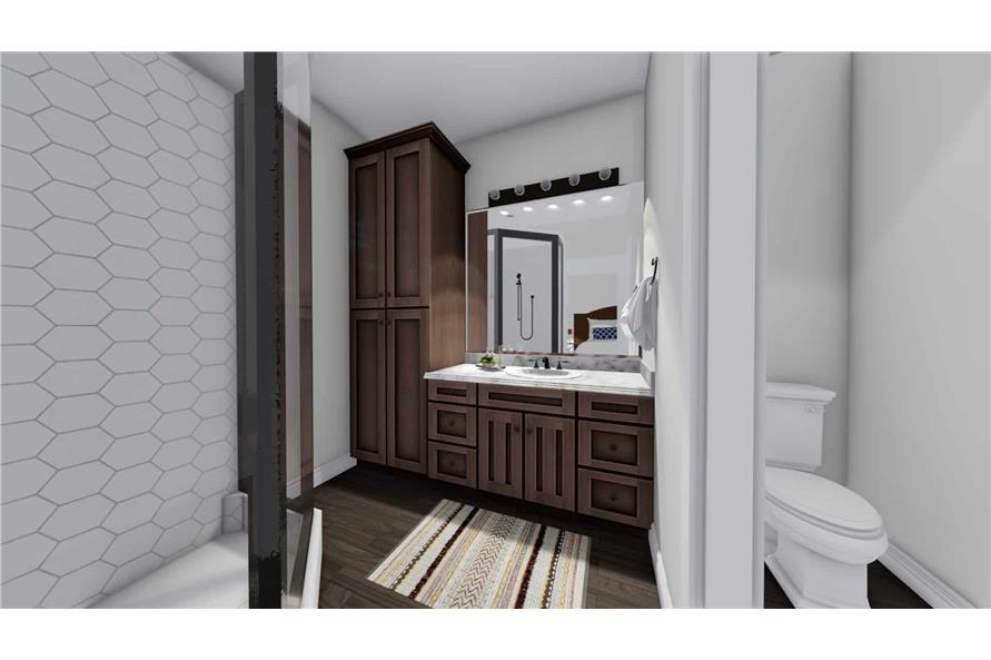 Master Bathroom of this 7-Bedroom, 1709 Sq Ft Plan - 187-1148