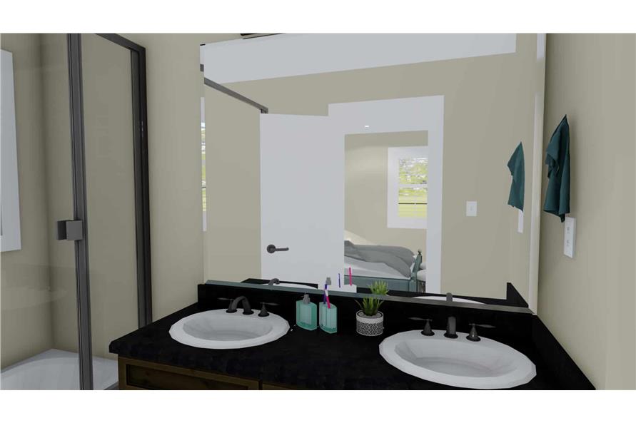 Master Bathroom of this 3-Bedroom,1621 Sq Ft Plan -1621