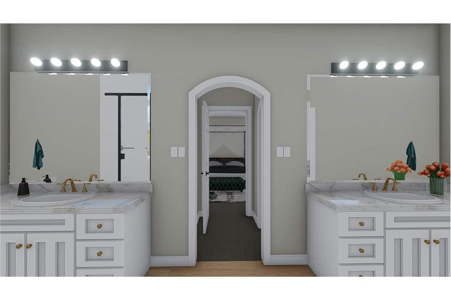 Master Bathroom of this 3-Bedroom, 2244 Sq Ft Plan - 187-1163