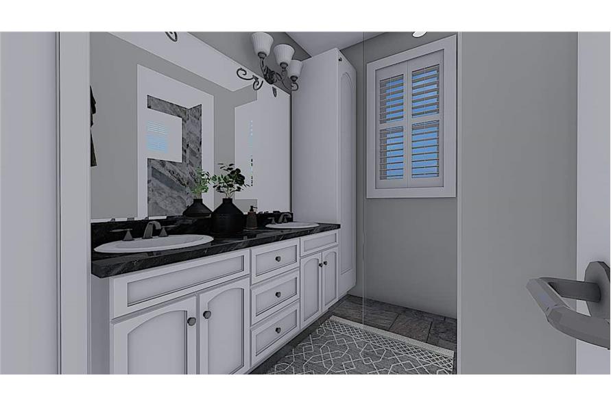 Master Bathroom of this 3-Bedroom, 1644 Sq Ft Plan - 187-1165