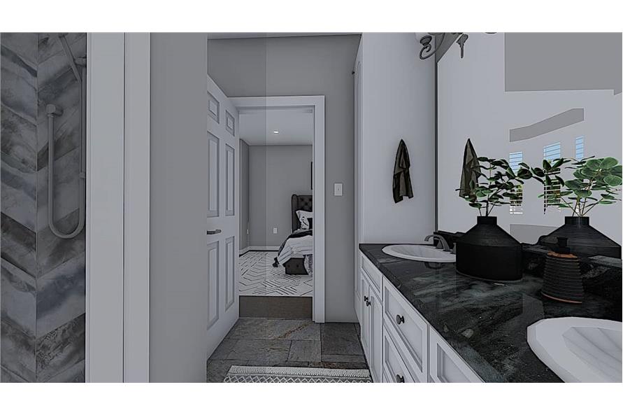 Master Bathroom of this 3-Bedroom, 1644 Sq Ft Plan - 187-1165