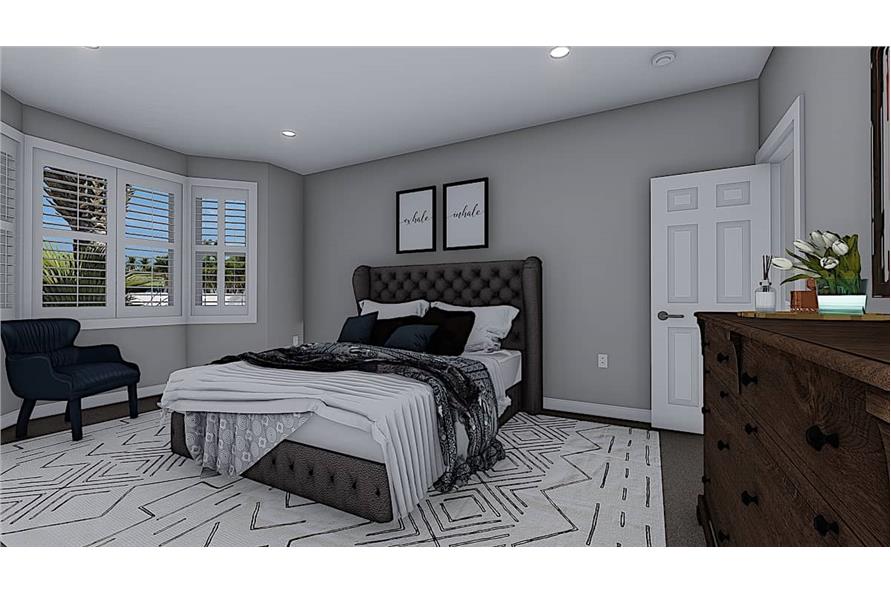 Master Bedroom of this 3-Bedroom, 1644 Sq Ft Plan - 187-1165