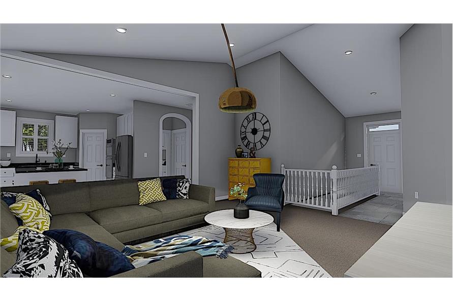 Family Room of this 3-Bedroom, 1644 Sq Ft Plan - 187-1165