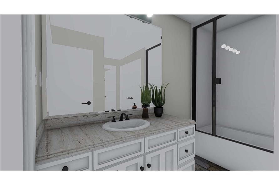 Master Bathroom of this 3-Bedroom, 1660 Sq Ft Plan - 187-1172