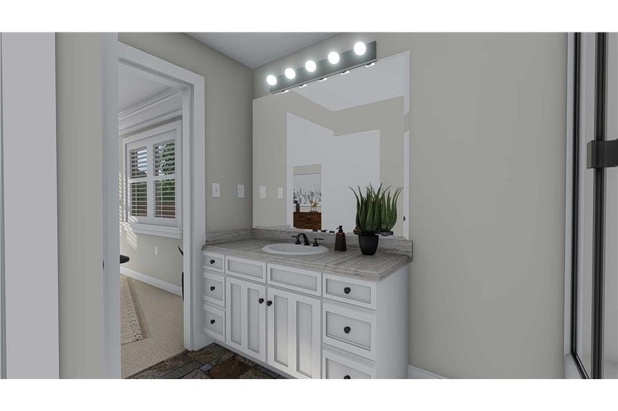 Master Bathroom of this 3-Bedroom, 1660 Sq Ft Plan - 187-1172