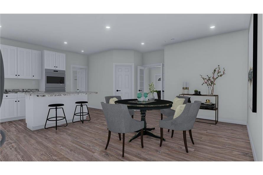 Dining Room of this 2-Bedroom, 1641 Sq Ft Plan - 187-1174