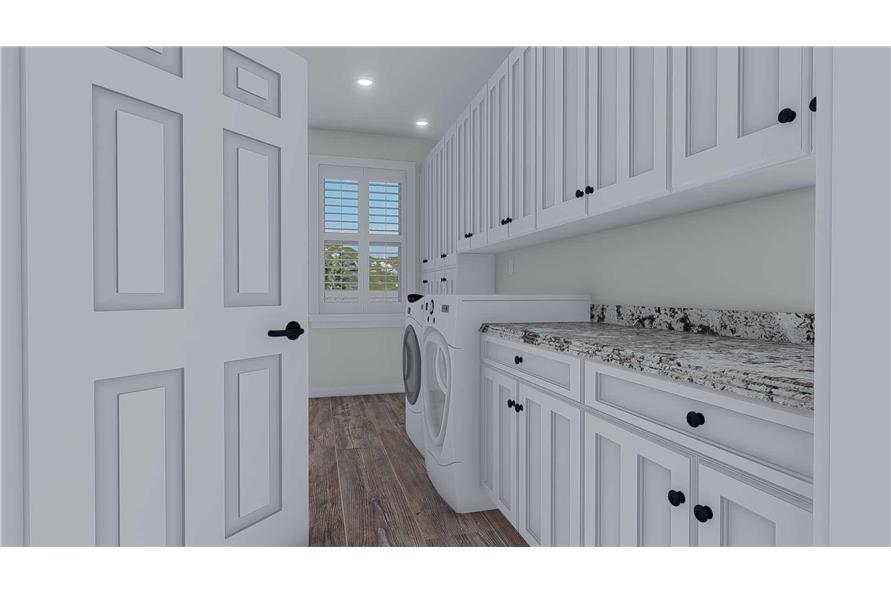 Laundry Room of this 2-Bedroom, 1641 Sq Ft Plan - 187-1174