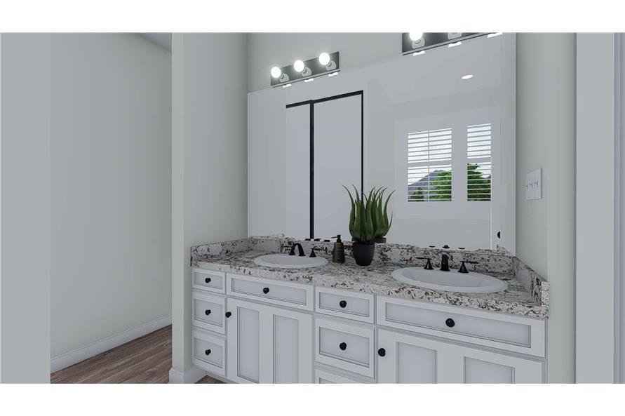 Master Bathroom of this 2-Bedroom, 1641 Sq Ft Plan - 187-1174