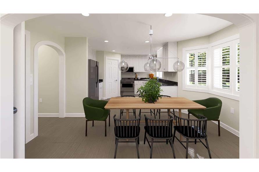 Dining Room of this 4-Bedroom,2010 Sq Ft Plan -187-1183