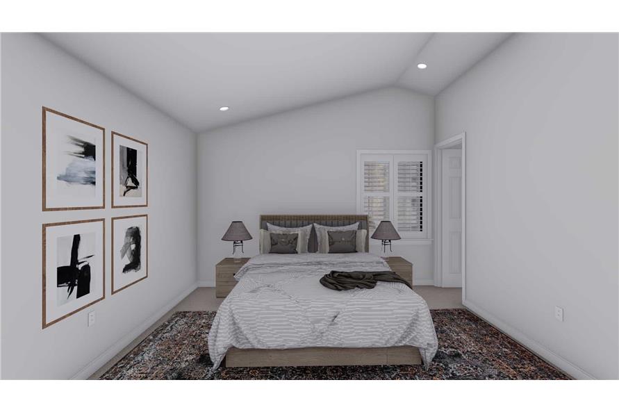 Master Bedroom of this 2-Bedroom,1536 Sq Ft Plan -187-1191