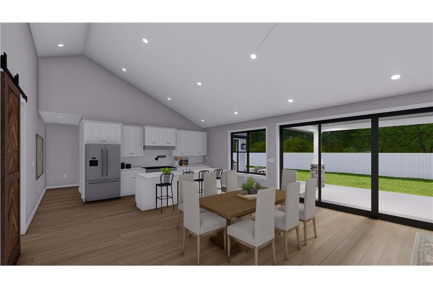 Dining Room of this 3-Bedroom,2564 Sq Ft Plan -187-1193