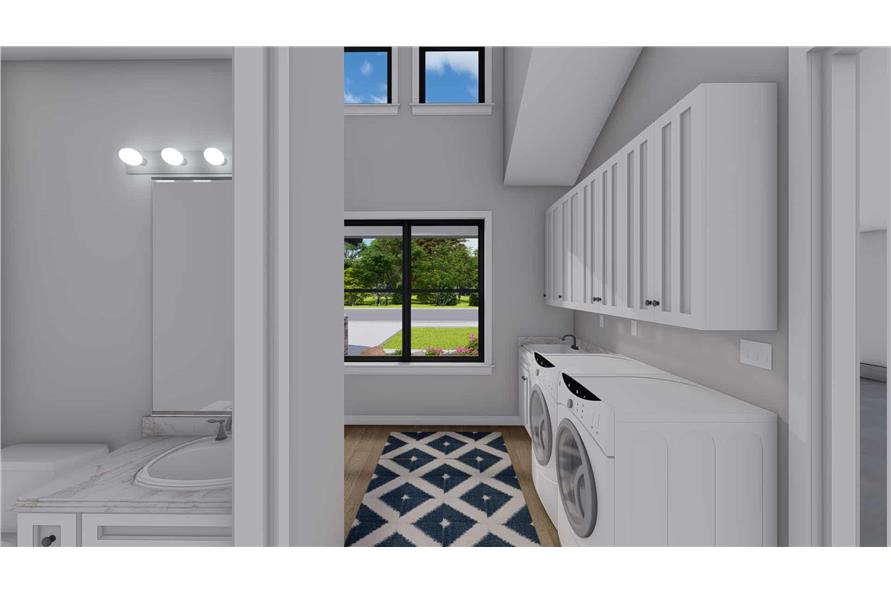 Laundry Room of this 3-Bedroom,2564 Sq Ft Plan -187-1193