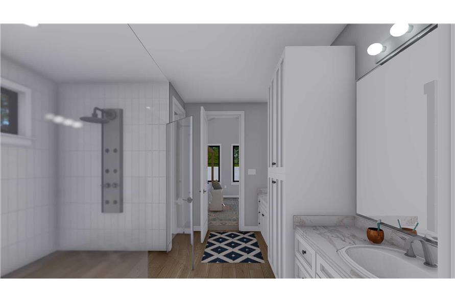 Master Bathroom of this 3-Bedroom,2564 Sq Ft Plan -187-1193