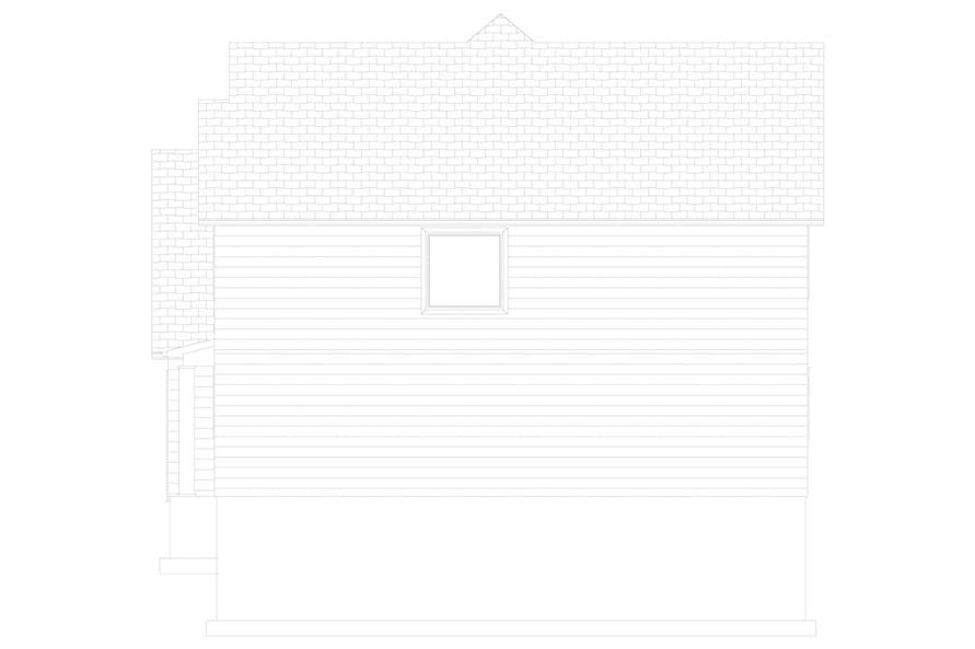 Home Plan Right Elevation of this 4-Bedroom,3414 Sq Ft Plan -187-1197