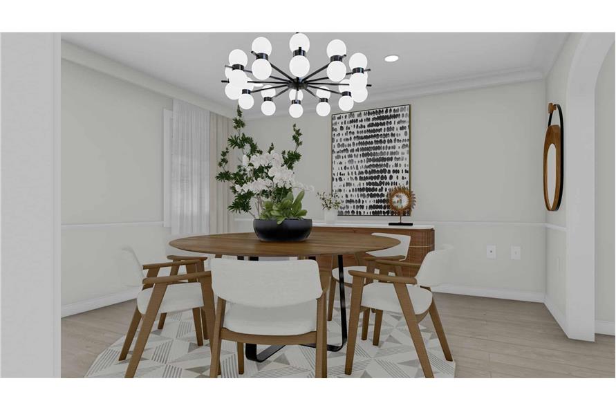 Dining Room of this 4-Bedroom,3414 Sq Ft Plan -187-1197