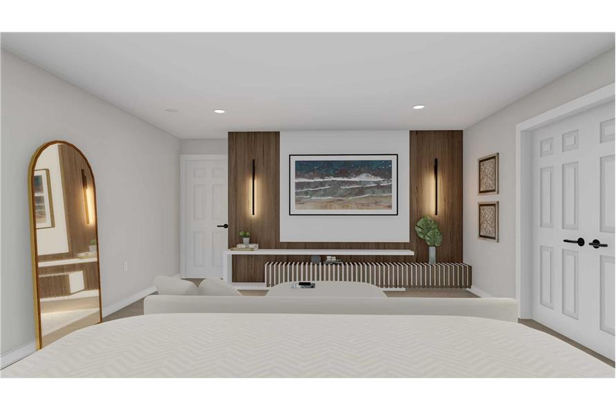 Master Bedroom of this 4-Bedroom,3414 Sq Ft Plan -187-1197