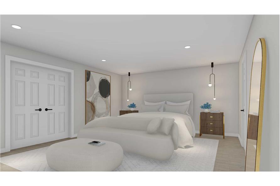 Master Bedroom of this 4-Bedroom,3414 Sq Ft Plan -187-1197