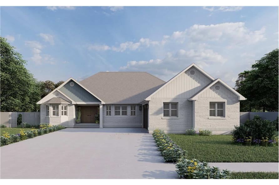 Country Home Plan - 3-5 Bedrms, 2-3 Baths - 2288-4564 Sq Ft - #187-1202